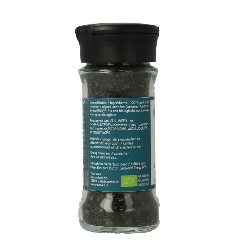 Salterra Wakame zeewier fijn bio 30 Gram