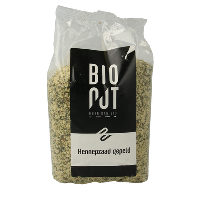 Bionut Hennepzaad gepeld bio 500 Gram