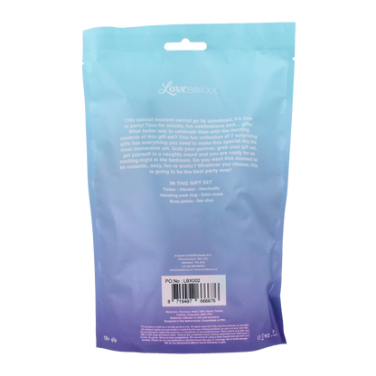 Loveboxxx Lets celebrate set 1 Stuks