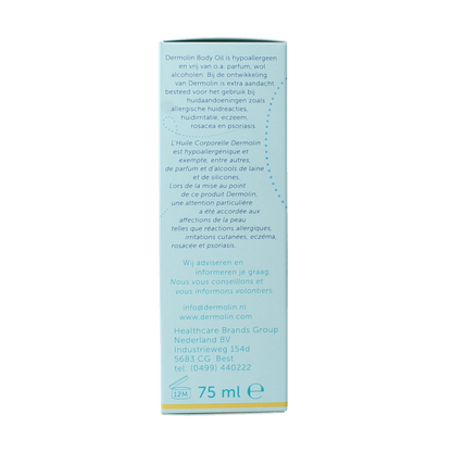 Dermolin Body oil 75 Milliliter