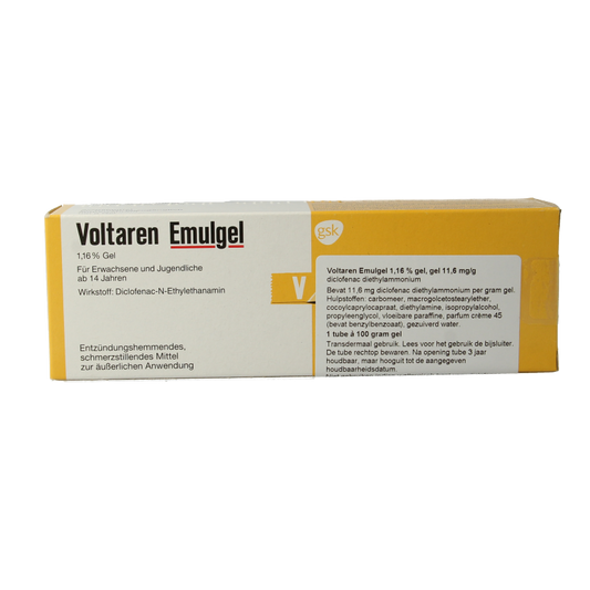 Voltaren Emulgel Duitse verpakking 100 Gram