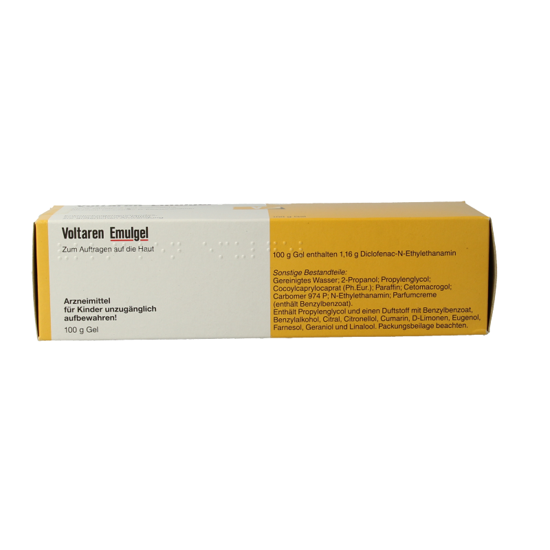 Voltaren Emulgel Duitse verpakking 100 Gram