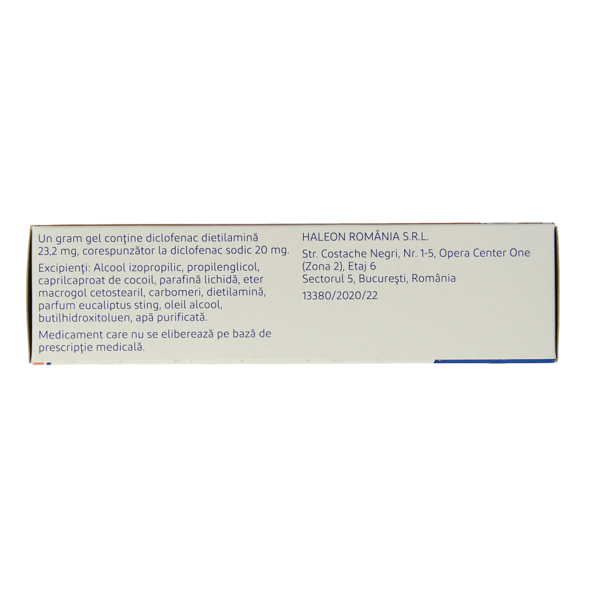 Voltaren Emulgel extra sterk 2.32% Roemeense verpakking 100.00 Gram