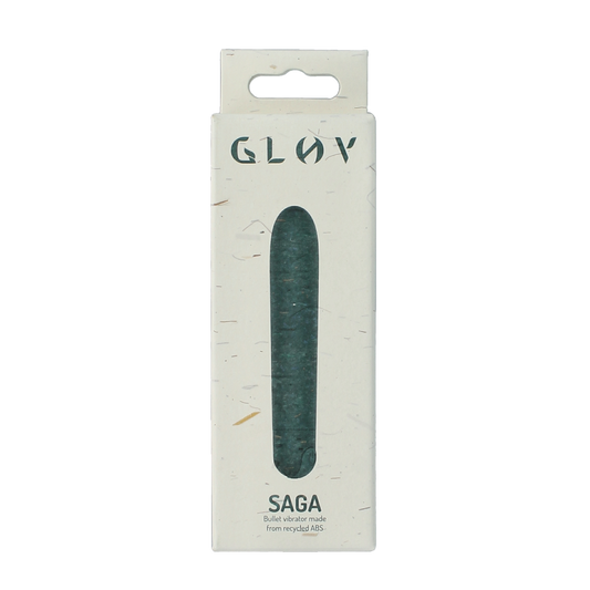 Glov Saga eco bullet vibrator groen 1.00 Stuks