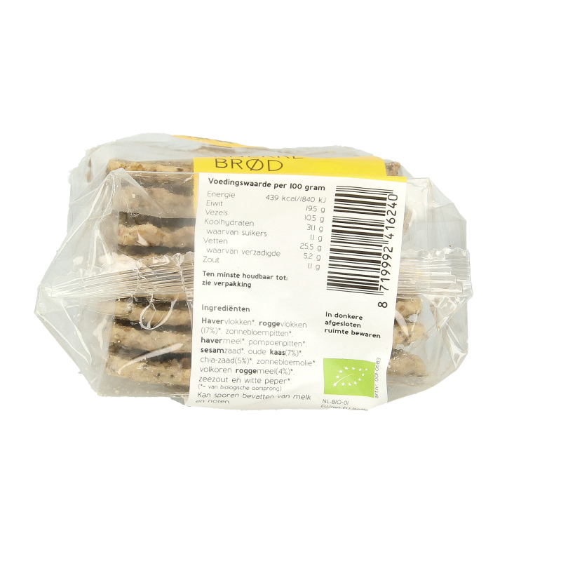 Kari's Crackers  Knekkebrod oude kaas bio 175 Gram
