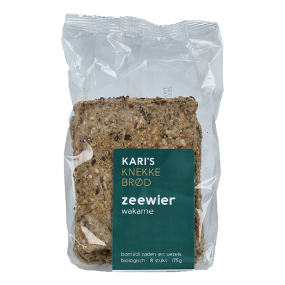 Kari's Crackers  Knekkebrod zeewier bio 175 Gram