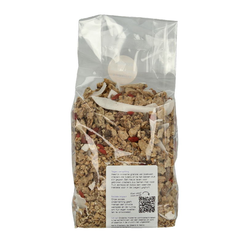 Kari's Crunch  Granola boekweit rood fruit bio 330 Gram
