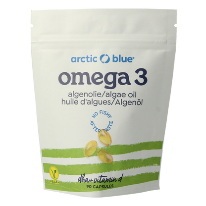 Arctic Blue Algenolie DHA met vitamine D 90 Capsules