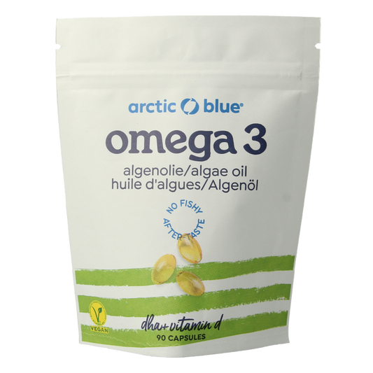 Arctic Blue Algenolie DHA met vitamine D 90 Capsules