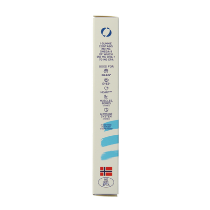 Arctic Blue Omega 3 DHA, EPA en vitamine D 30 Gummies