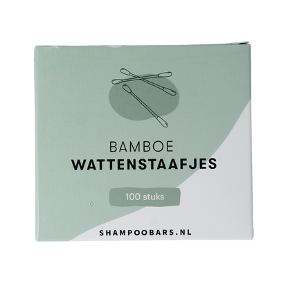 Shampoobars Bamboe wattenstaafjes 100.00 Stuks