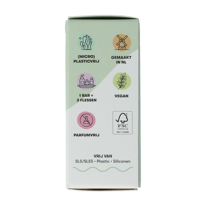 Shampoobars Shampoo bar eucalyptus & tea tree 60.00 Gram