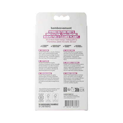 Bamboovement Smooth Touch Scheermes - Starter Kit 1.00 Stuks
