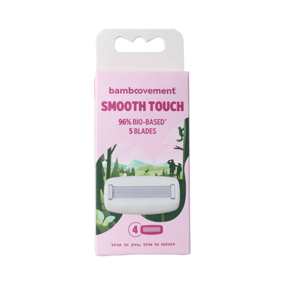 Bamboovement Smooth Touch Scheermes - 4 navullingen 4.00 Stuks
