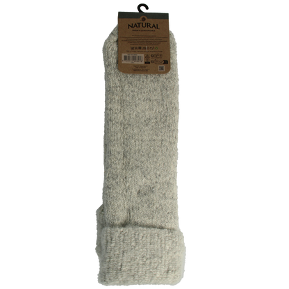 Apollo Slofsok anti slip unisex grijs/beige maat 43-46 1 Paar