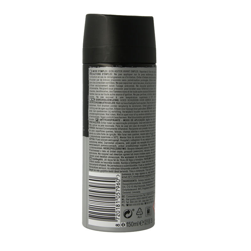 AXE Anti perspirant black 150 Milliliter