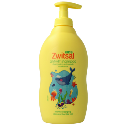 Zwitsal Shampoo kids anti-klit 400 Milliliter