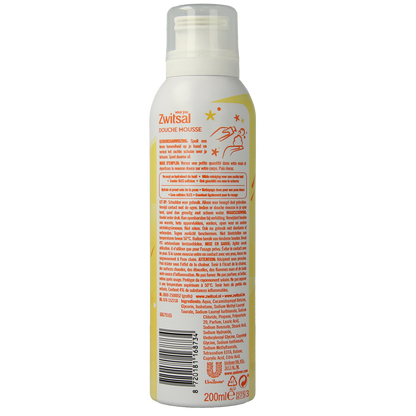 Zwitsal Douche mousse original 200.00 Milliliter