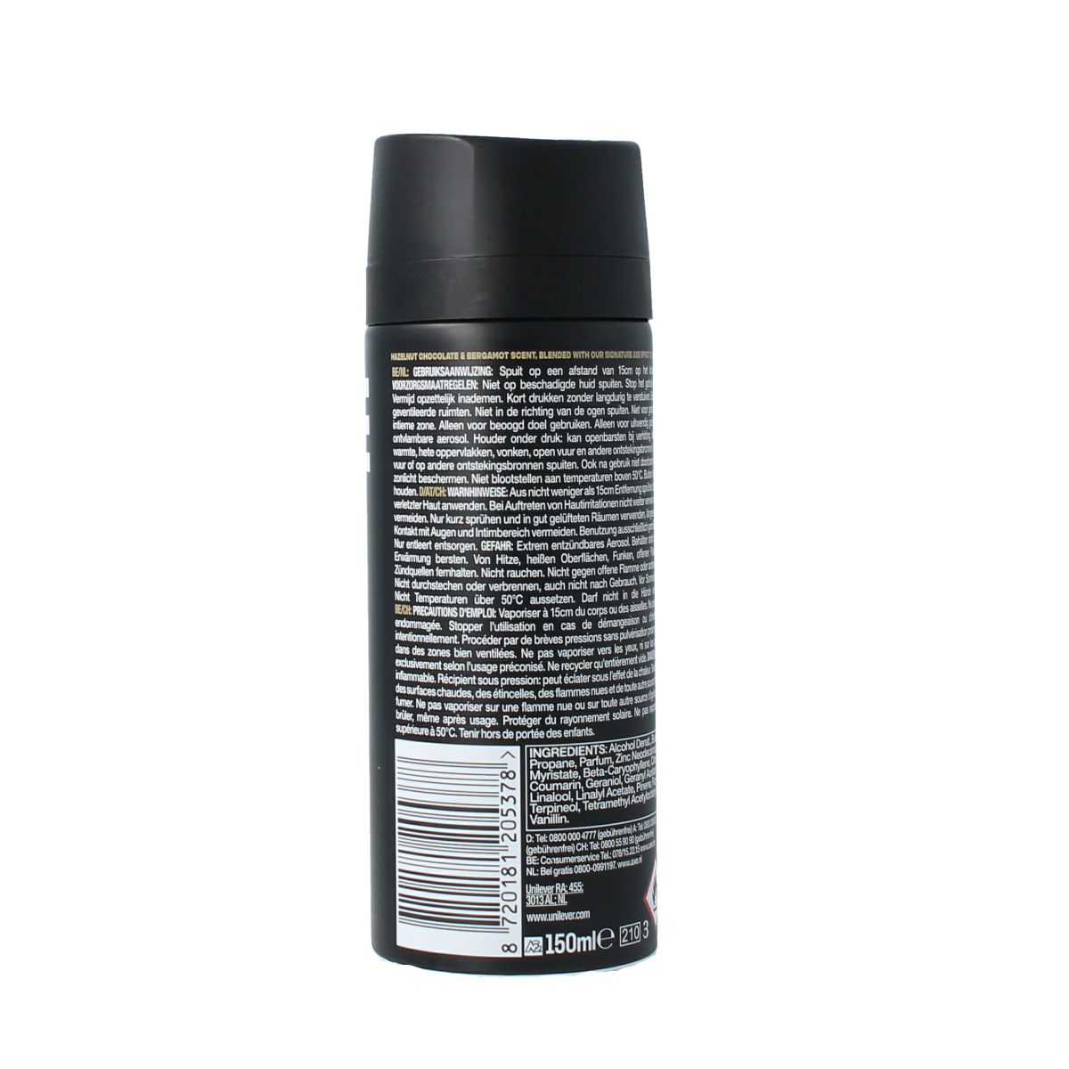 AXE Deodorant bodyspray magnum gold caramel 150.00 Milliliter