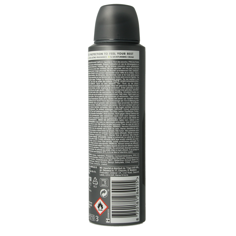 Dove Deodorant spray men+ care invisible fresh 150 Milliliter