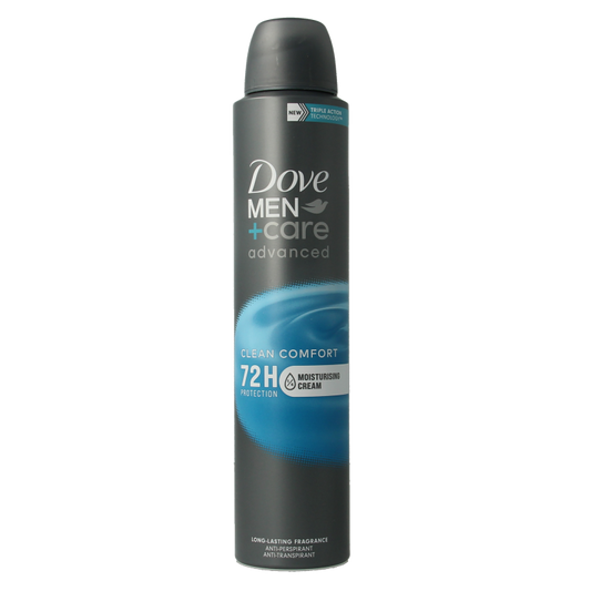 Dove Deodorant spray men+ care  clean comfort 200 Milliliter