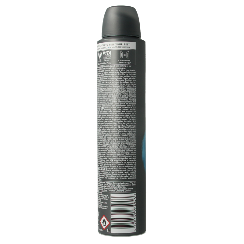 Dove Deodorant spray men+ care  clean comfort 200 Milliliter