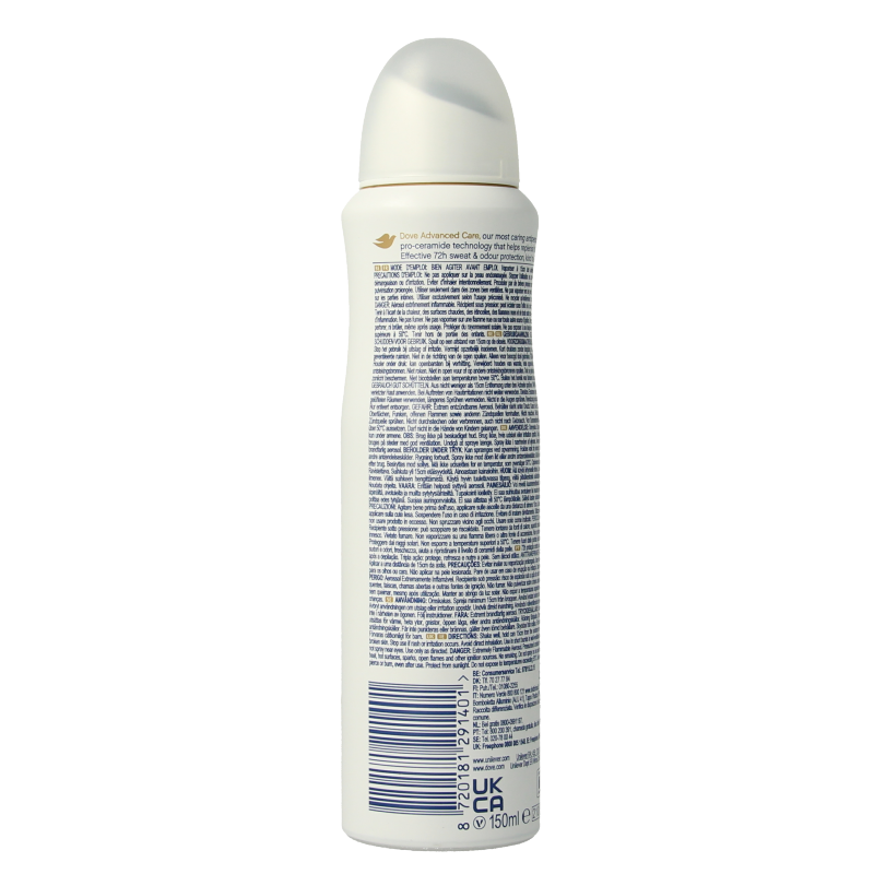 Dove Deodorant spray advanced acai & waterlily 150 Milliliter