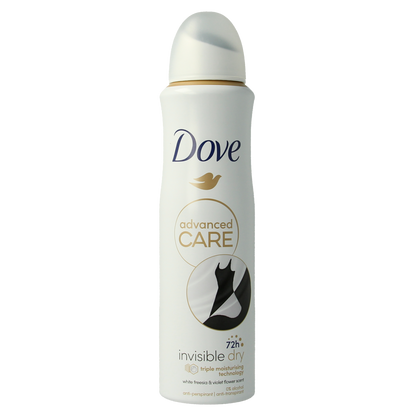 Dove Deodorant spray invisible dry 150.00 Milliliter