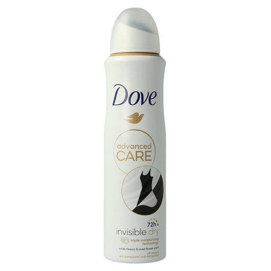 Dove Deodorant spray invisible dry 150.00 Milliliter