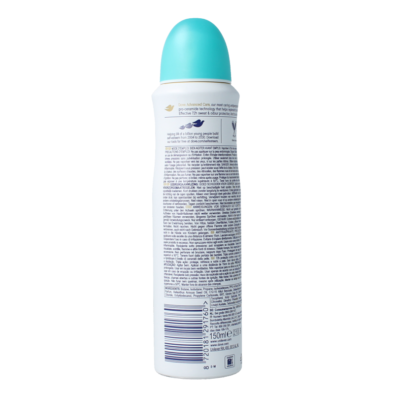 Dove Deodorant spray pear & aloe vera 150 Milliliter