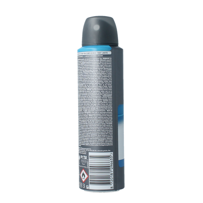 Dove Deodorant spray men+ care clean comfort 0% 150 Milliliter