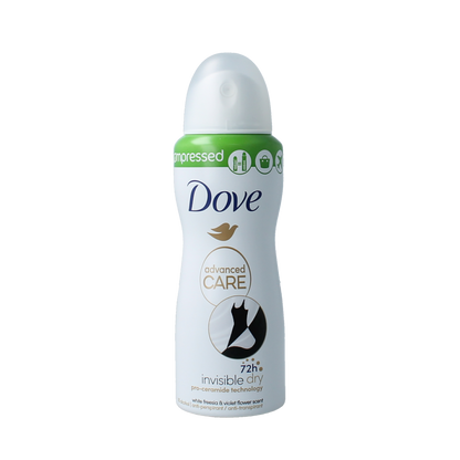 Dove Deodorant spray invisible dry 100.00 Milliliter