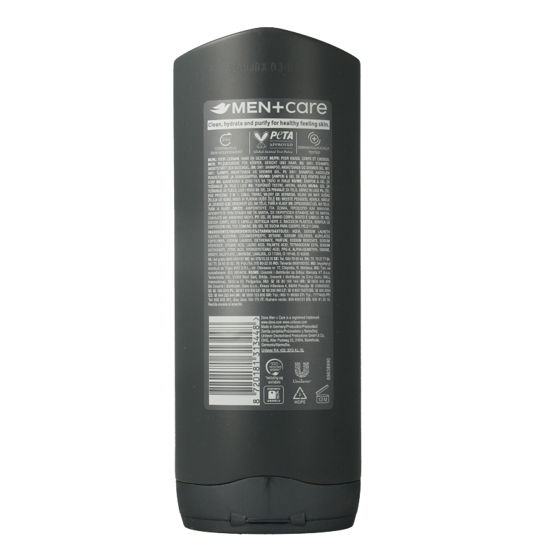 Dove Shower men + care clean comfort 400 Milliliter