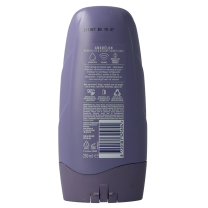 Andrelon Conditioner hydratatie & volume 250 Milliliter