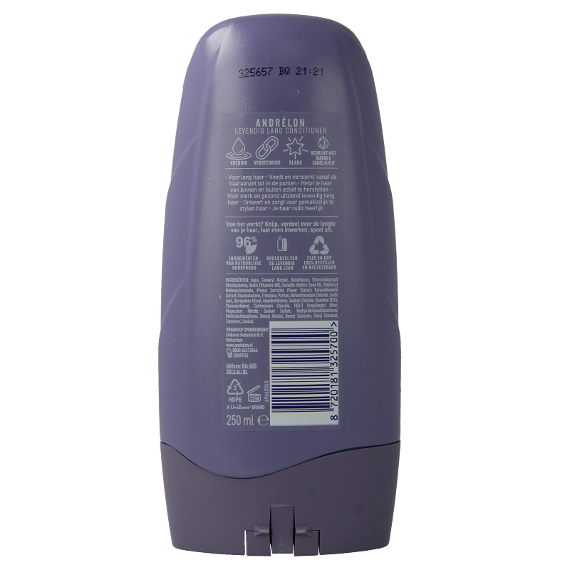 Andrelon Conditioner levendig lang 250 Milliliter