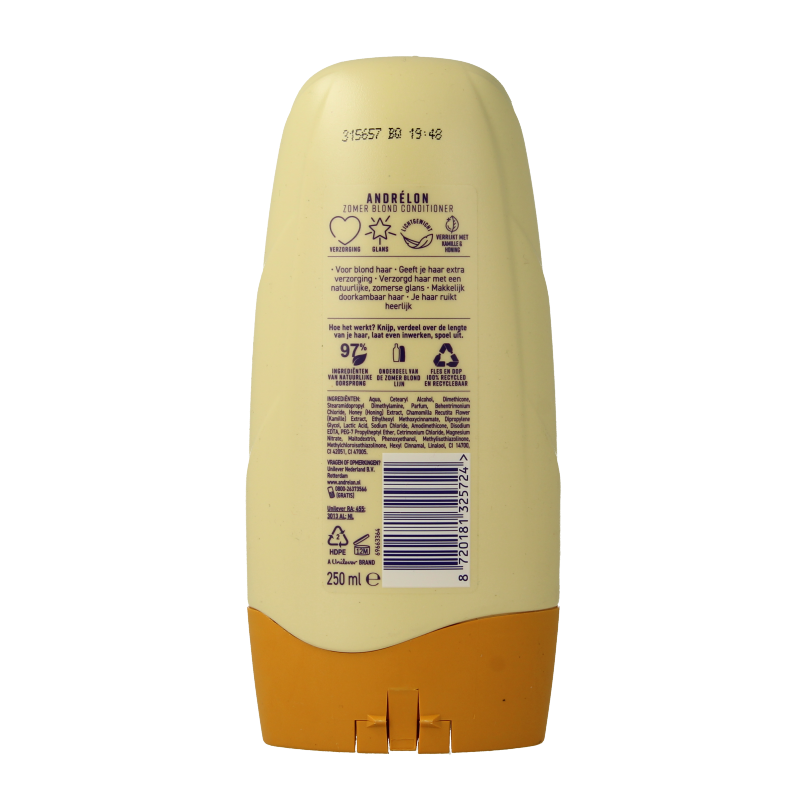 Andrelon Conditioner zomer blond 250 Milliliter