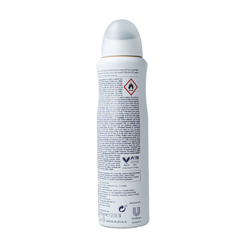 Dove Deodorant spray advanced care clean touch 150 Milliliter