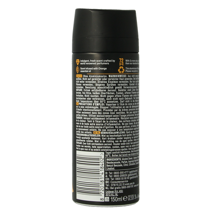 AXE Deodorant bodyspray black vanilla 150 Milliliter