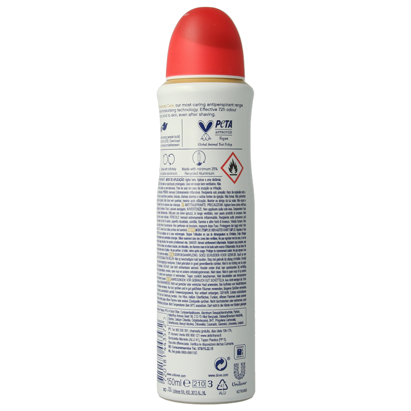 Dove Deodorant spray go fresh peach 150 Milliliter