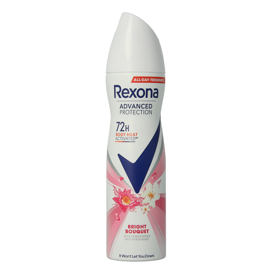 Rexona Deodorant spray 72h bright bouquet 150.00 Milliliter
