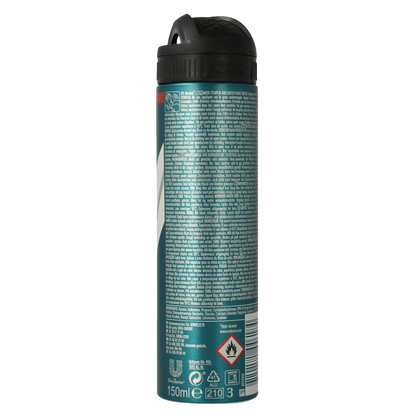 Rexona Deodorant spray invisible black & white 150 Milliliter