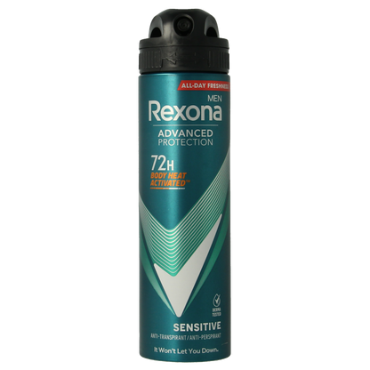 Rexona Deodorant spray 72h sensitive 150 Milliliter