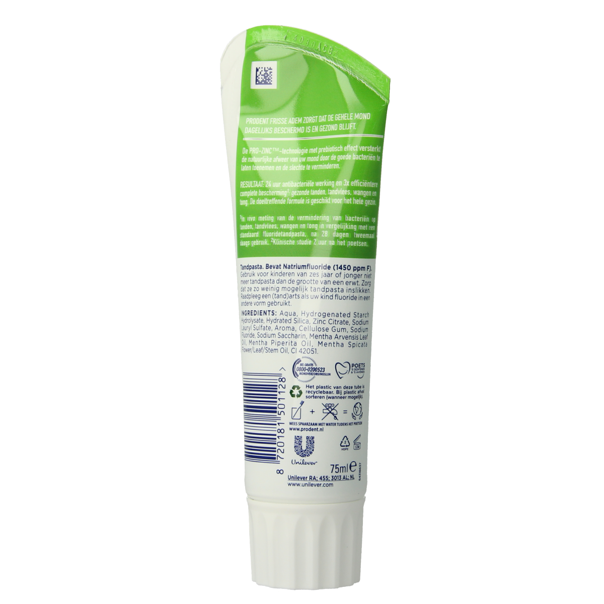 Prodent Tandpasta fresh breath 75.00 Milliliter