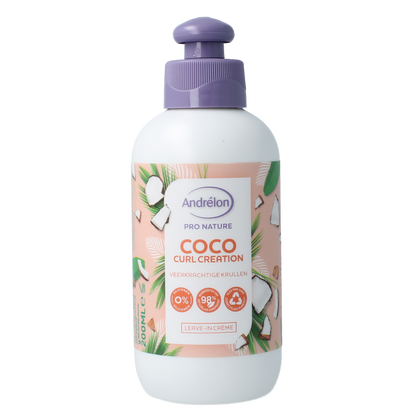 Andrelon Leave-in creme coco curl creation 200 Milliliter