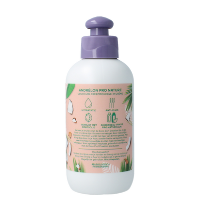 Andrelon Leave-in creme coco curl creation 200 Milliliter