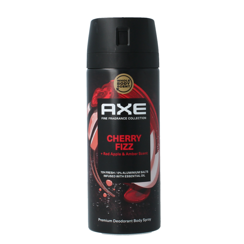 AXE Deodorant bodyspray cherry fizz 150 Milliliter