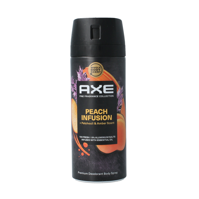 AXE Deodorant bodyspray peach infusion 150 Milliliter