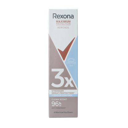 Rexona Deodorant spray max pro clean scent 150 Milliliter