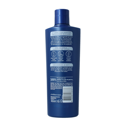 Andrelon Shampoo men marine fresh 400.00 Milliliter