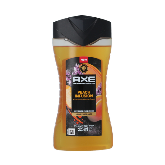 AXE Showergel peach infusion 225.00 Milliliter